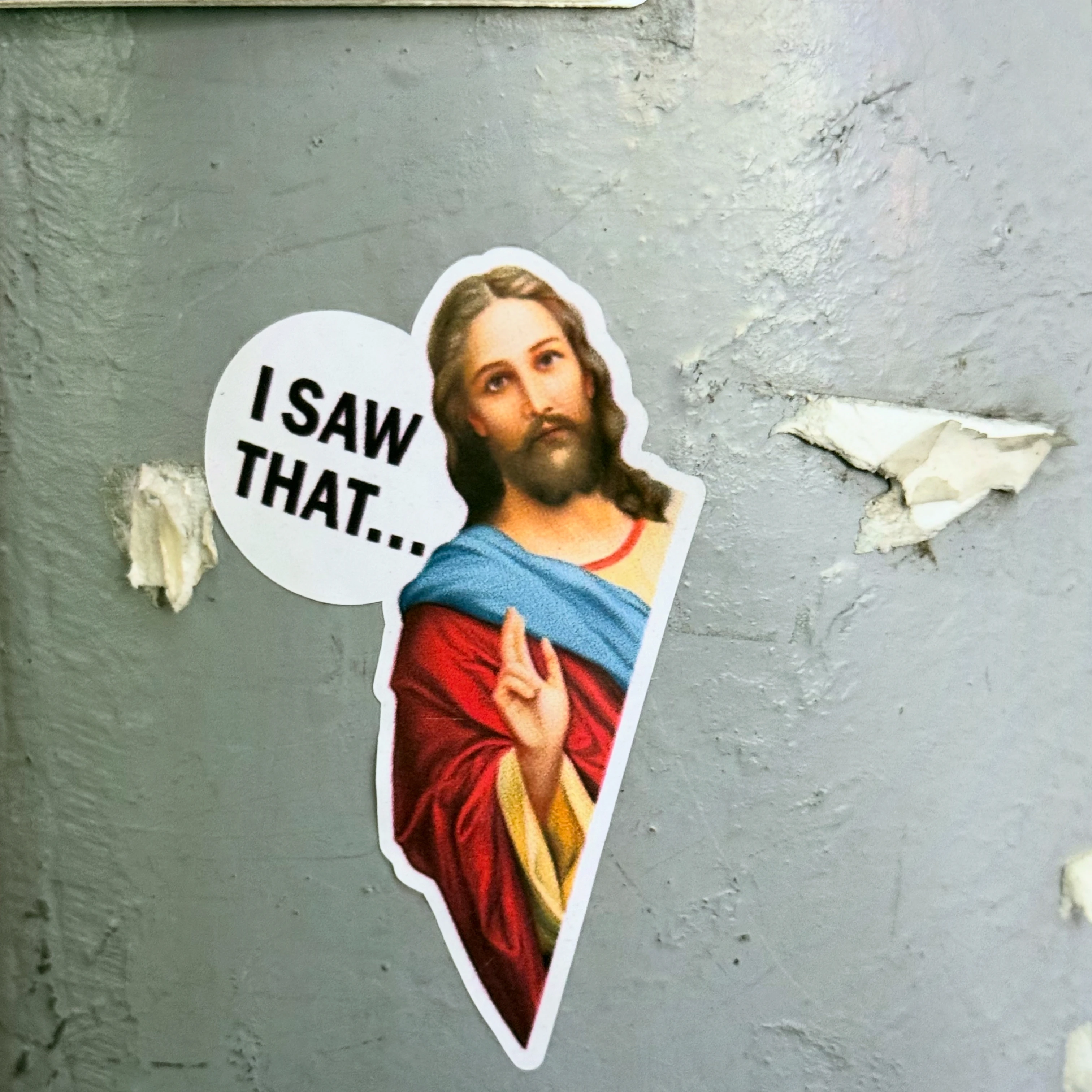 I SAW THAT